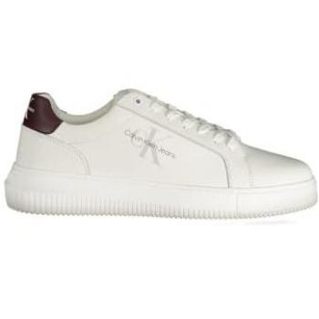 Calvin Klein Jeans Chunky Mono sportliche Schuhe polarweiß schwarz