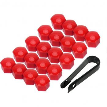 Tuercas de Rueda de Coche, 20 Piezas, 17mm, Tapas Antioxidantes