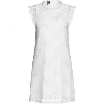 Pieces Spitzenkleid OLLINE, 1-tlg, Offwhite, XS