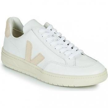 VEJA Herren Sneaker V-12 Leder Extra-Weiß/Sable