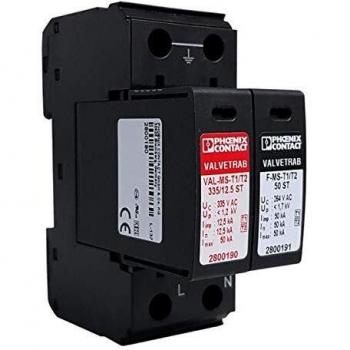Parafoudre de protection AC Phoenix Contact type 1+2, 1-phase (2800187)
