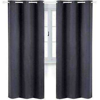 Blackout Eyelet Curtains Set