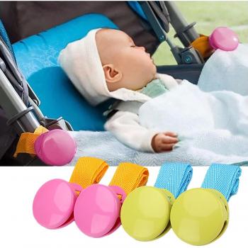Accesorios para Cochecito: Pinzas y Soporte para Sábanas