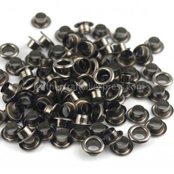 4mm Round Brass Eyelets with Washers for Bags and Clothing