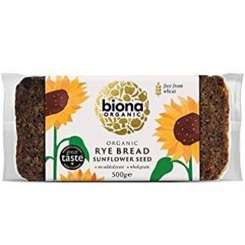 Organic Rye and Sunflower Seed Bread