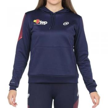 Felpa Bullpadel Evoca Donna Blu Navy