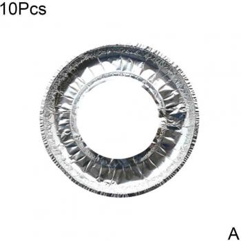 10PCS Aluminum Gas Stove Mats
