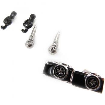 Stile Artigianale – Trio di Orecchini Neri
