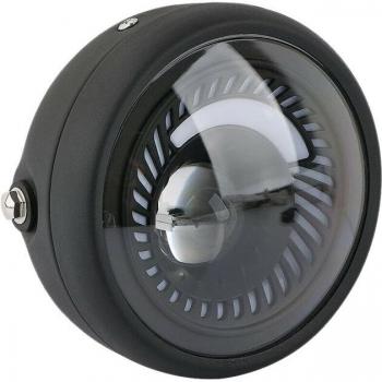 Spiralförmiger LED Scheinwerfer für Cafe Racer