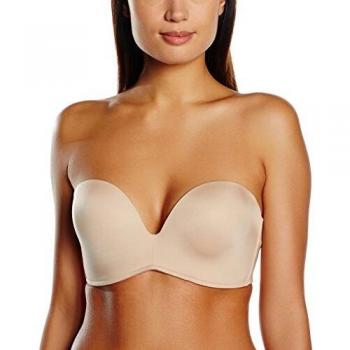 Wonderbra Ultimate Strapless Bra Skin 36d Female
