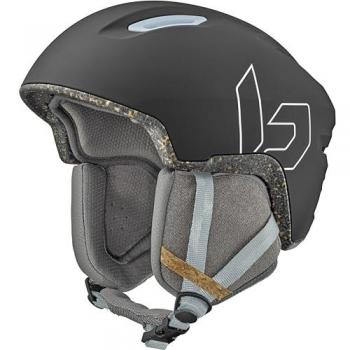 BOLLÉ Skihelm Eco Atmos Schwarz Matt Herren L