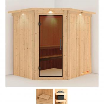 Sauna Siirin, Karibu, ohne Ofen, 68 mm