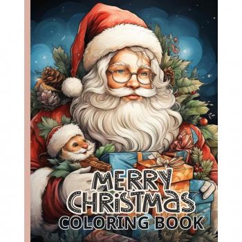 Merry Christmas Coloring Book For Kids