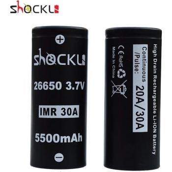 Shockli 26650 3.7V 5500mAh Rechargeable Battery
