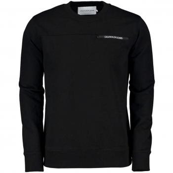 Fleece Calvin Klein Hombres Large Negro