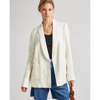 Americana de Algodón Mirka Beige Pepe Jeans