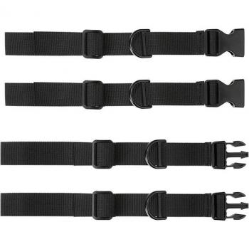 2 Pieces Black Chest Strap for Hiking and Jogging