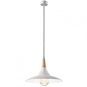 Lampada a Sospensione Bianca 1x E27