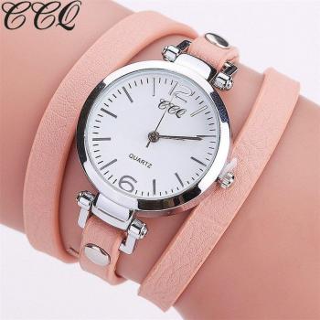 CCQ Feminine Leather Watch