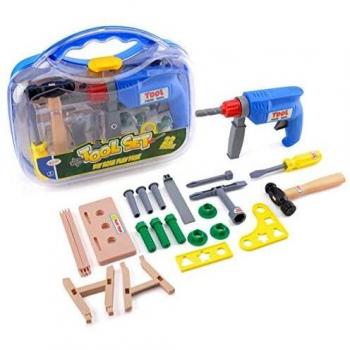 Kids' Creative Playset with Tools and Drill