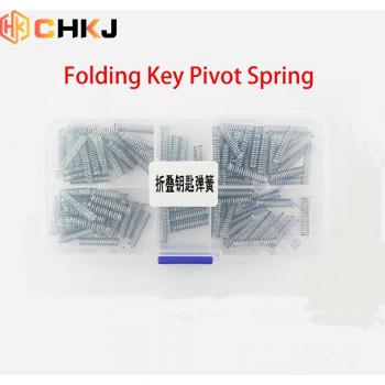 CHKJ 100PCS Metal Key Shaft Spring for Remote Keys