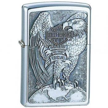 Aigle Zippo Harley‑Davidson Fond Brossé