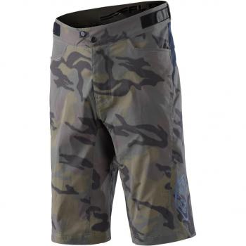Bikeshort Lee Flowline Shell Spray Verde 36