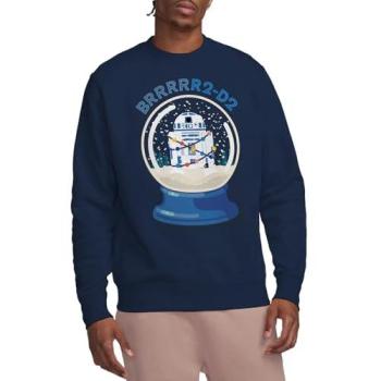 Lot de Films Télévisés – Globe d’Espace Star Wars R2D2 – Sac Pull – Bleu – Longueur L