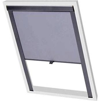 VidaXL White Blackout Roller Shades C04