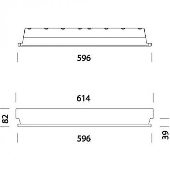 Pannello a Led Disano 35W 4000K