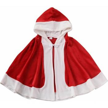 Traje de Navidad para Niños 1-5 Años con Capa de Santa