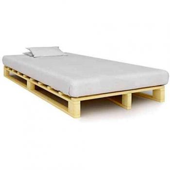 Pallet Bed Frame in Solid Pine, 120x200 cm