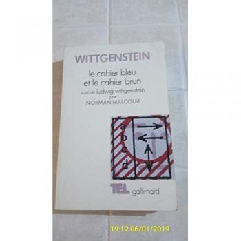 Le cahier bleu et le cahier brun suivi de Ludwig Wittgenstein (Tel)