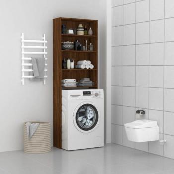 Prolenta Mobile Lavatrice 64x24x190 Rovere Marrone