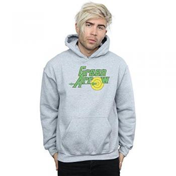 Hoodie Green Arrow con Motivo Crackle DC Comics
