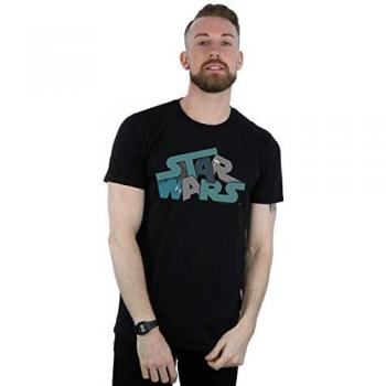 T-shirt Homme Star Wars Logo Jumble de l'Étoile de la Mort