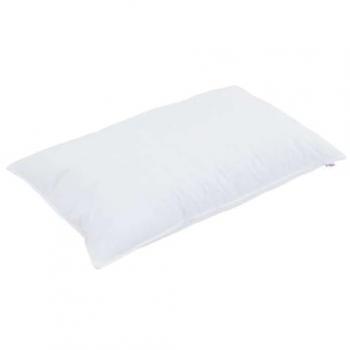 Kit Duvet et Oreiller Blanc 155 x 220 cm en Microfibre
