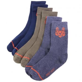 VidaXL Boys' Socks 5 Pairs EU 30-34
