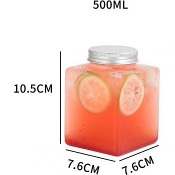 Heat Resistant 10Pcs Square Water Cups