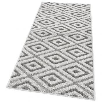 Tapis Doux Losanges 3D pour Cuisine 50x145 cm