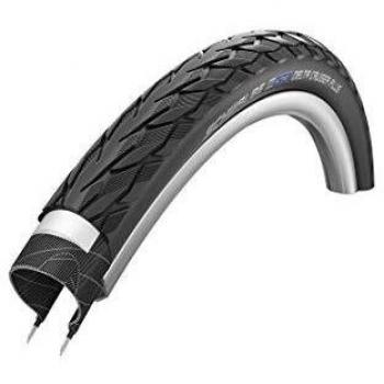 Schwalbe Unisex – Erwachsene Fahrradreifen, Crème, Delta Cruiser Plus PunctureGuard, TwinSkin 37-622-TwinSkin