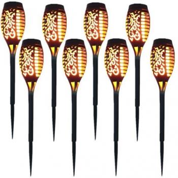 Décoration de Jardin Solaire 12 LED 54cm