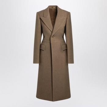 Burberry Beige Wool Coat