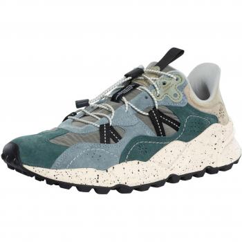 Multicolored Tiger Hill Men’s Suede Sneakers – Size 9 US
