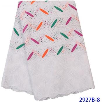 Tela de encaje seco para vestidos nigerianos KS2927B