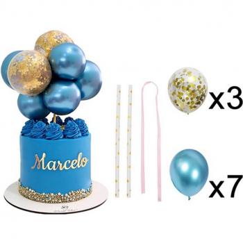 Nube Party 5” – Kit de 10 Glóbulos para Boda