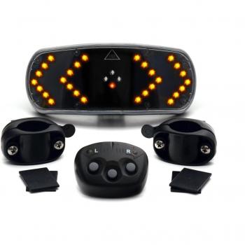 Clignotant de sécurité pour vélo avec télécommande