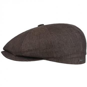 Stetson Hatteras Linen Cap in Brown