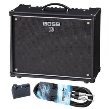 Roland Boss Katana 100 Gen 3: Gitarrenverstärker mit BT‑Dual und Kabel