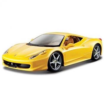 Bburago Ferrari 458 Italia Modellino 1:24 Giallo
